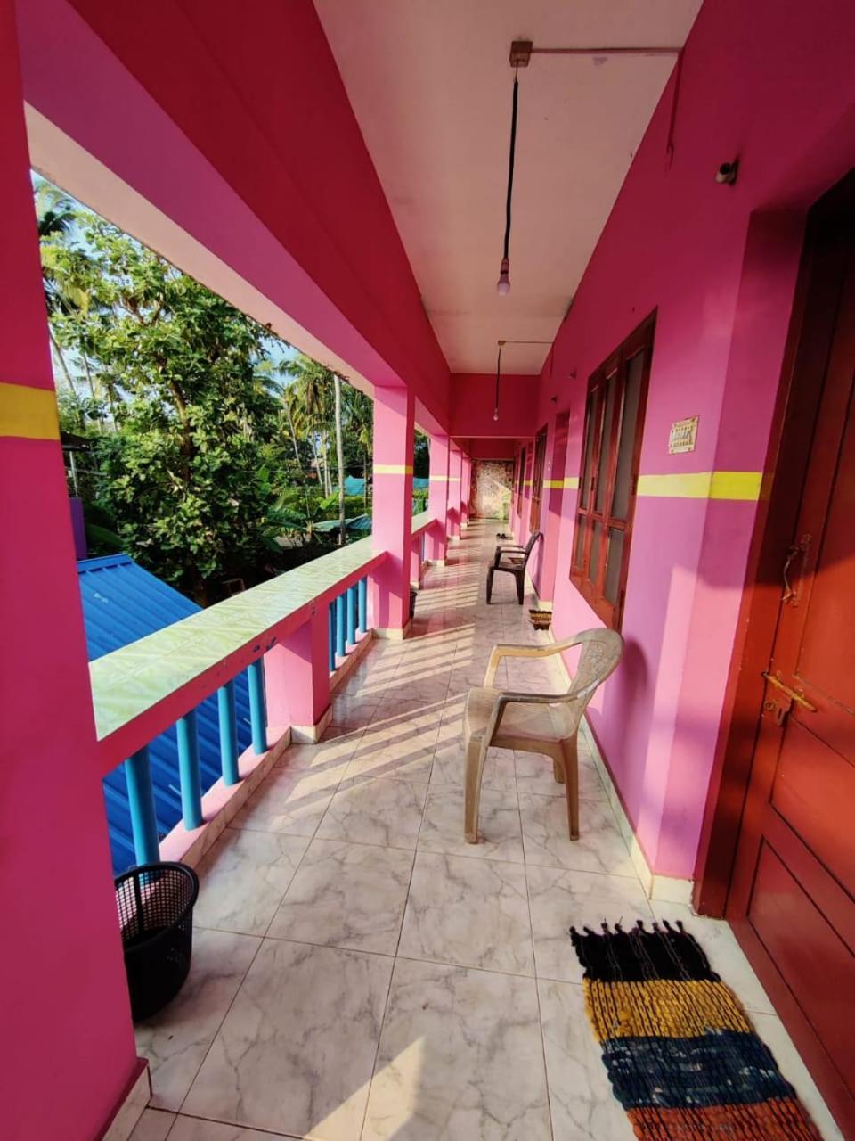 The Happy Land Homestay Varkala Zewnętrze zdjęcie
